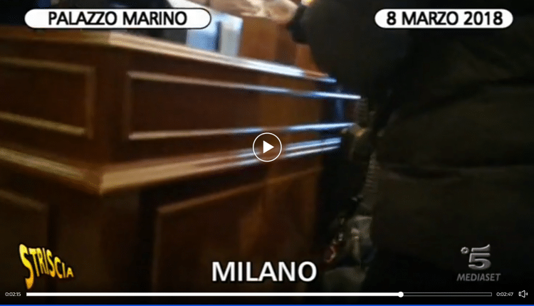 MILANO FALLE NELLE NORME ANTITERRORISMO A MILANO, STRISCIA LA NOTIZIA ENTRA CON PISTOLA IN DUOMO E A PALAZZO MARINO