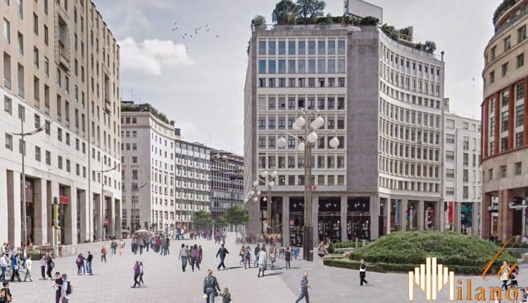 Milano, Piazza San Babila-Largo Augusto: creazione grande area pedonale