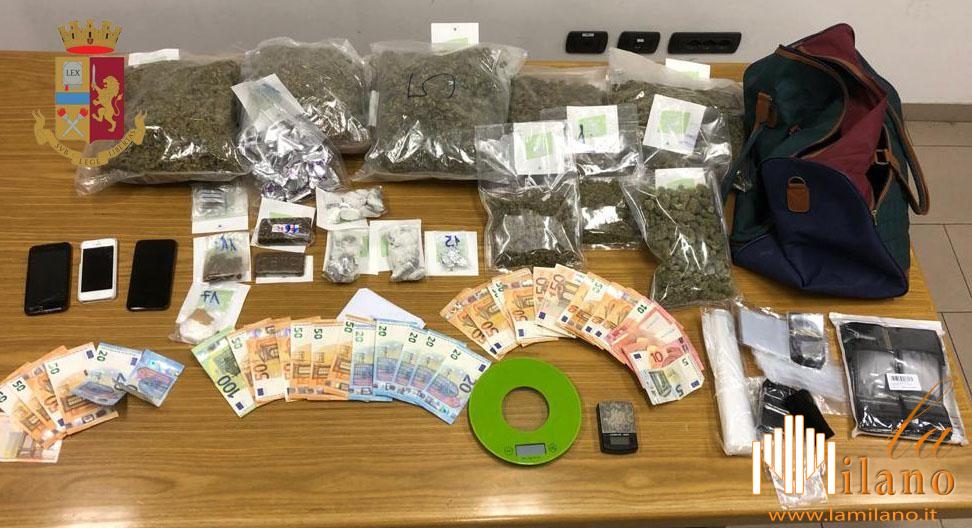 Milano, la droga arriva in taxi. Tre arresti