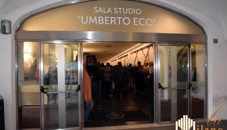 Brescia, riapertura della sala lettura "Umberto Eco"