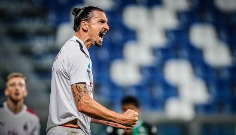 Serie A, Sassuolo-Milan 1-2: doppio Ibra ed Europa conquistata
