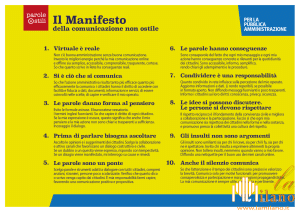 Cremona, Manifesto della comunicazione non ostile, ecco di cosa si tratta