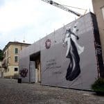 Brescia, grande opera d'arte di resistenza al coroa virus