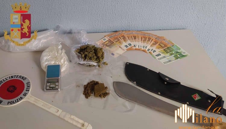 Milano, possedeva 70 g di marijuana e 30 g di hashish, 45enne italiano arrestato