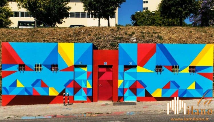 Mantova, festival di arte contemporanea, l'arte urbana abbraccia la città