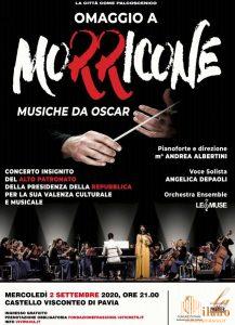 Pavia, grande musica al Castello Visconteo con i grandi del cinema