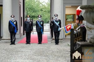Milano, il comando della Legione Carabinieri "Lombardia" al Generale Taurelli Salibeni