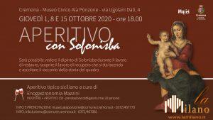 Cremona, iniziativa "Apritivo con Sofonisba" che prenderà il via al Museo Civico da giovedì 1° ottobre