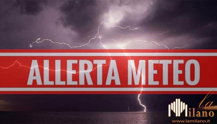 Milano, allerta meteo, monitorati il Lambro e il Seveso causa possibili temporali