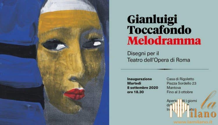 Mantova, vernice per la stampa alla casa di Rigoletto con la mostra di Toccafondo