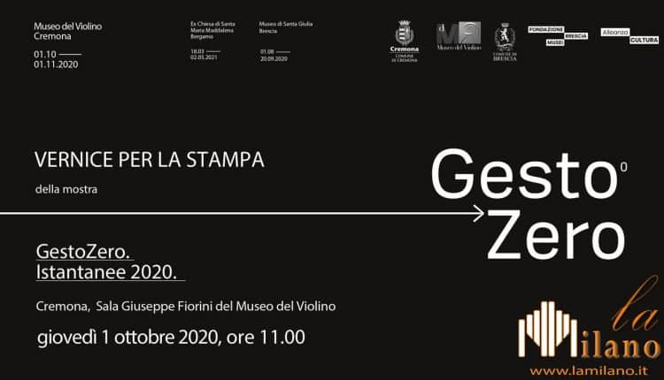 Cremona, la mostra GestoZero. Istantanee 2020 arriva in città