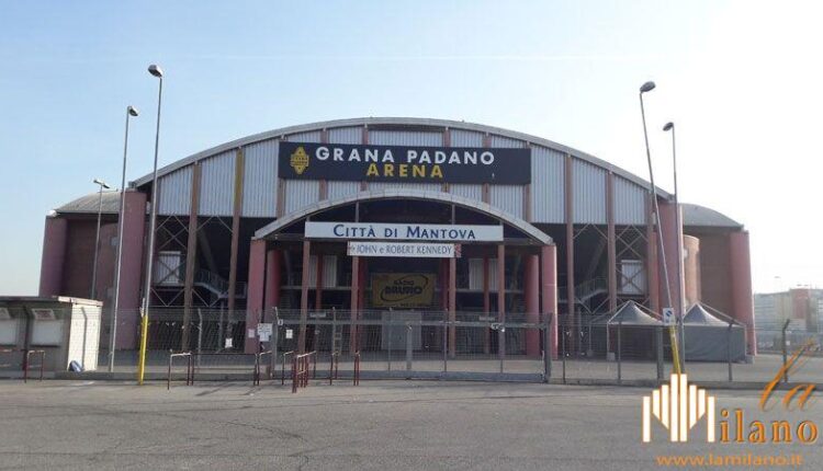 Mantova, Divieto di vendita delle bevande contenute in vetro o in plastica per gli incontri di basket al Grana Padano Arena