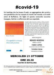 Brescia, libro: "Un ospedale in trincea. Diario della pandemia"