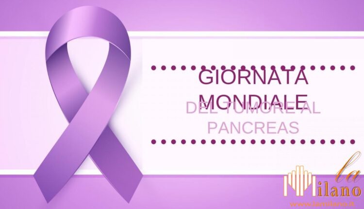 Brescia, palazzo Loggia in viola per il tumore al pancreas