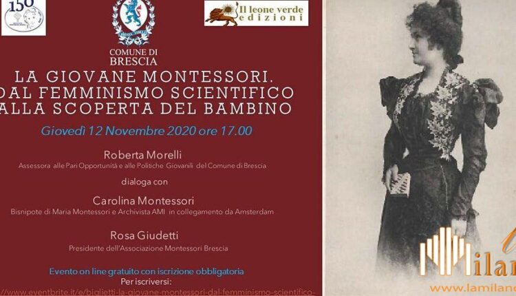 Brescia, incontro on line “La giovane Montessori. Dal femminismo scientifico alla scoperta del bambino”