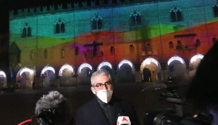 Mantova, Inaugurazione di video mapping in piazza Sordello