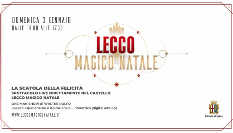 Lecco, "La scatola della felicità" ecco l'evento online