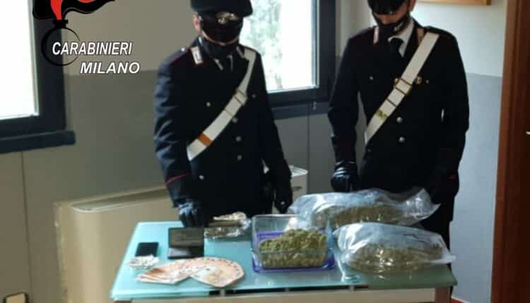 Milano, arrestato 24enne per spaccio di stupefacenti a Senago, possedeva 1kg e mezzo i marijuana