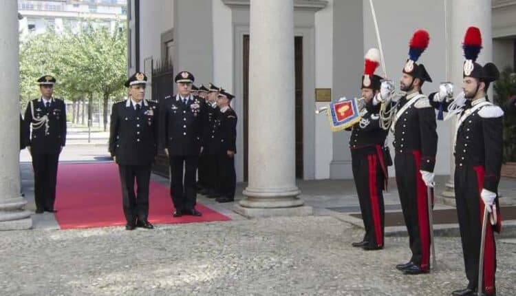 Milano, Visita del Comandante Generale dell’Arma dei Carabinieri al Comando Interregionale “Pastrengo”.
