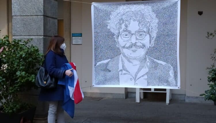 Momento di riflessione per Patrick Zaky