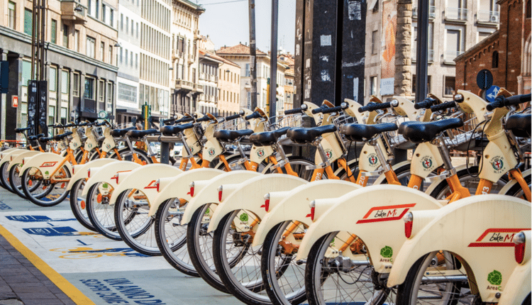 Milano, inaugurazione di due nuove stazioni di Bikemi