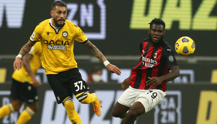 Serie A | Milan vs Udinese 1-1