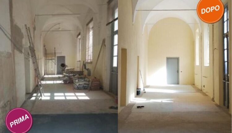 Restauro e adeguamento funzionale della Biblioteca; Tassi: «Curiamo e riqualifichiamo il patrimonio immobiliare pubblico»