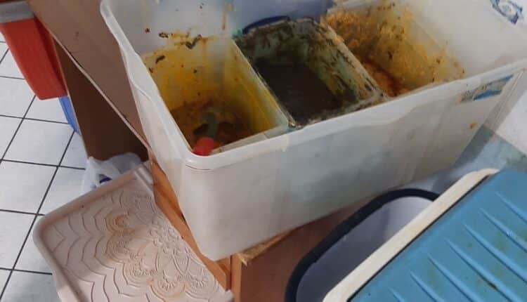 Napoli, rimosse catene abusive ancorate al suolo pubblico e chiuso ristorante illegale: muffa e ruggine nei frigoriferi