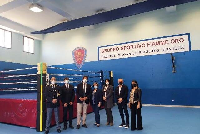 Siracusa, realizzata una sezione sportiva di pugilato agonistico delle "Fiamme Oro" della Polizia di Stato