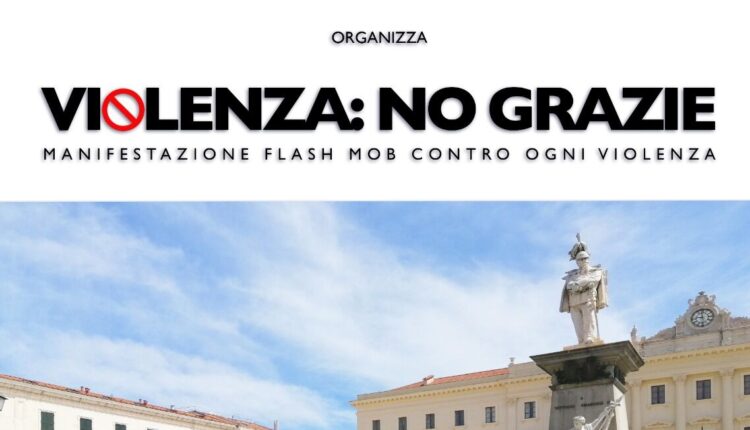 Sassari, la città dice NO alla violenza appuntamento sabato 29 maggio in Piazza d'Italia