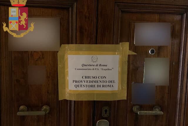 Roma, sospesa la licenza al titolare di una struttura ricettiva; l'uomo non effettuava gli inserimenti delle persone alloggiate, denunciato