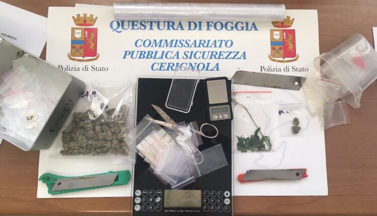 Cerignola, rinvenuto un barattolo contenente 15 g di marijuana presso l'abitazione di un giovane: arrestato