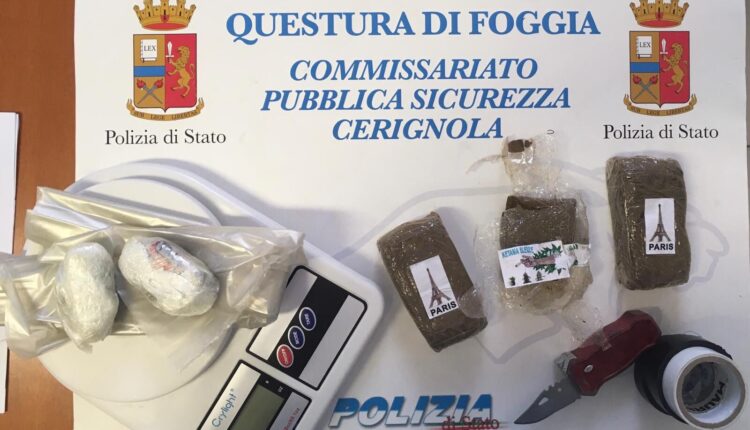 CERIGNOLA: POLIZIA DI STATO ARRESTA TRE CERIGNOLANI PER INOSSERVANZA DEGLI OBBLIGHI DELLA SORVEGLIANZA SPECIALE DELLA P.S., PER DETENZIONE AI FINI DI SPACCIO DI SOSTANZA STUPEFACENTE E PER AGGRAVAMENTO DI MISURA ALTERNATIVA ALLA DETENZIONE.