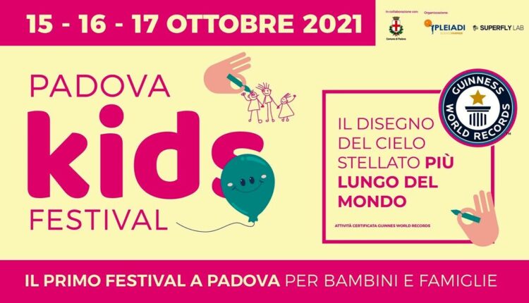 Padova, in arrivo il Padova Kids Festival