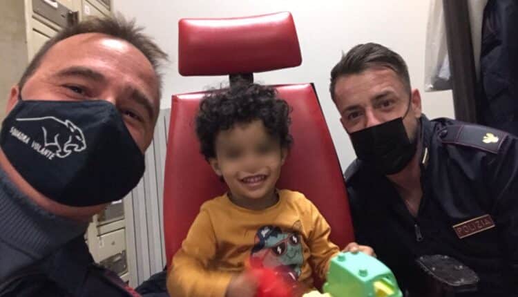Pontendera, ritrovato bimbo di 2 anni
