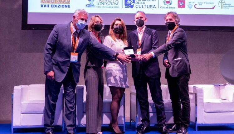 Macerata, Concorso “Progetto Art Bonus dell’Anno”: consegnato il premio per il progetto Cento Mecenati dello Sferisterio