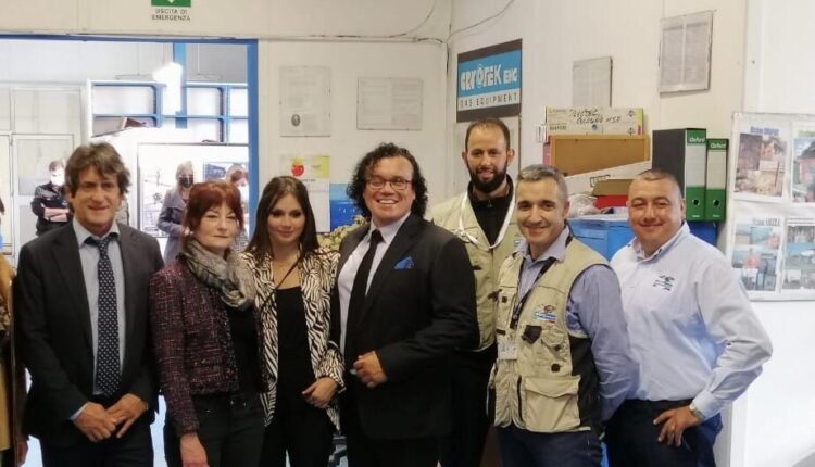 Cologno Monzese, il Sindaco Angelo Rocchi in visita ad una delle aziende internazionali leader nel campo delle tecnologie per la miscelazione e condizionamento dei gas tecnico-industriali