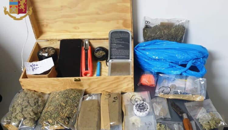 Roma, duro colpo allo spaccio di sostanze stupefacenti da parte della Polizia di Stato