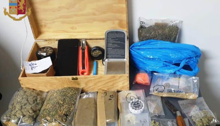 Roma, duro colpo allo spaccio di sostanze stupefacenti da parte della Polizia di Stato