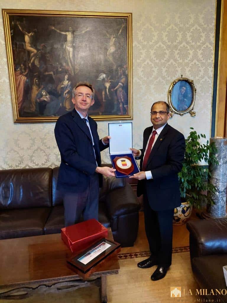 Napoli, il Sindaco Manfredi incontra l'Ambasciatore dello Sri Lanka