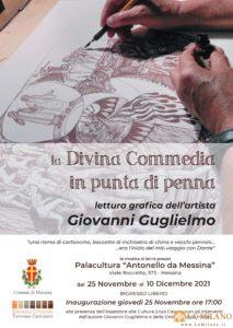 Messina, iniziata due giorni fa la mostra “La Divina Commedia in punta di penna” dell’artista Giovanni Guglielmo
