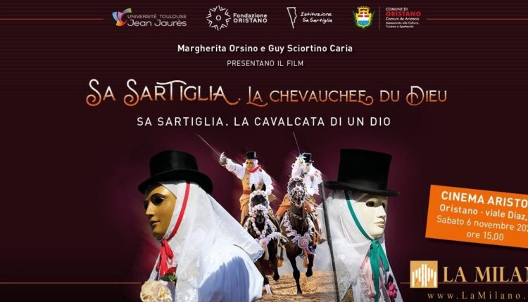Oristano, sabato 6 novembre l'anteprima del film film "La chevauchee du dieu. Sa Sartiglia, la cavalcata del dio" al cinema Ariston
