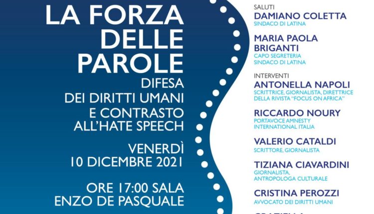 Latina, promosso un incontro in occasione della Giornata mondiale dei diritti umani