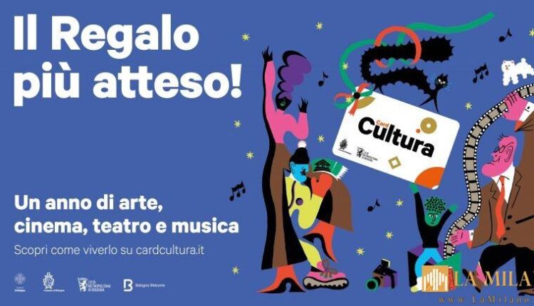 Bologna, la Card Cultura si prepara alle feste con promozioni speciali e una nuova immagine realizzata da Sarah Mazzetti