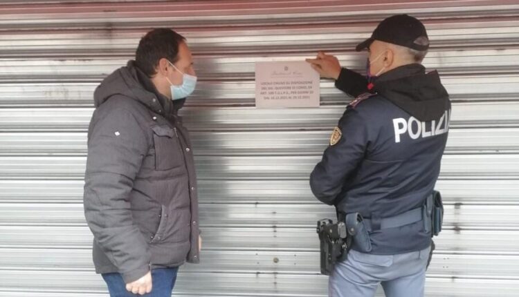 Como, la Polizia di Stato chiude il bar “F.lli Maiorca”