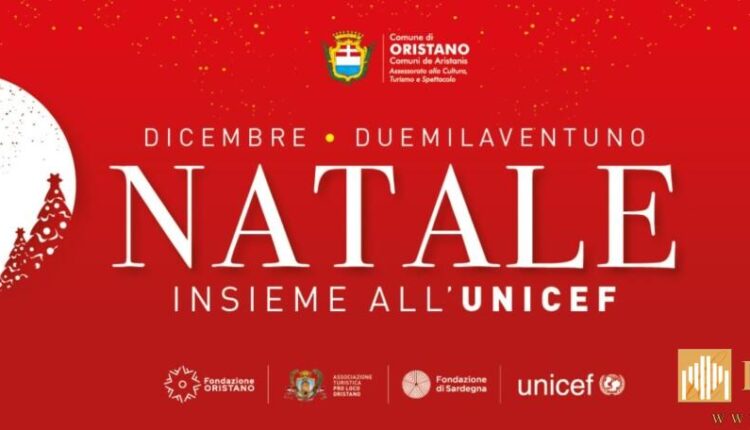 Oristano, il Comune promuove la manifestazione “Natale insieme all’UNICEF”