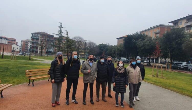 Verona, apre l'area verde in via Emo, il polmone verde del Saval