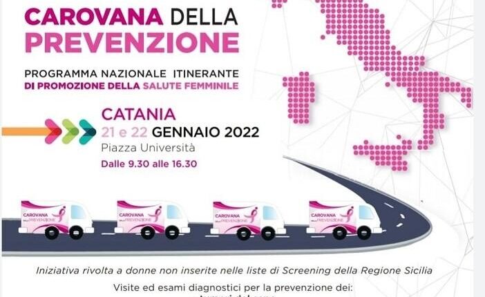Catania, “Carovana Prevenzione Sicilia” per esami diagnostici gratuiti a donne in difficoltà