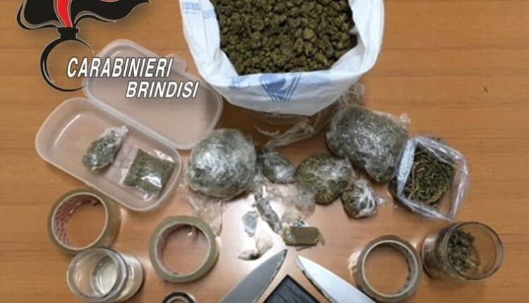 Brindisi, 23enne trovato in possesso di droga durante una perquisizione nella stazione ferroviaria