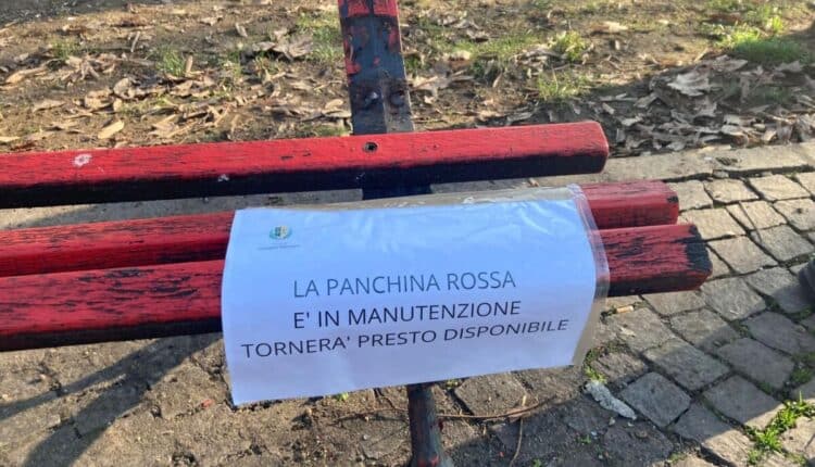panchina rossa Cologno Monzese